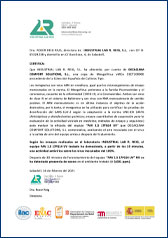 PAV BACTERIA AND FUNGI CERTIFICATE