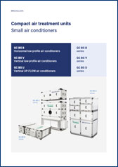 Unidades de tratamiento de aire compactas (Serie GC BS B)