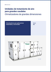 Unidades de tratamiento de aire para grandes caudales (Serie GC)