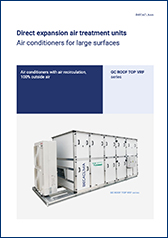 Direct expansion air treatment units (GC ROOFTOP VRF series)